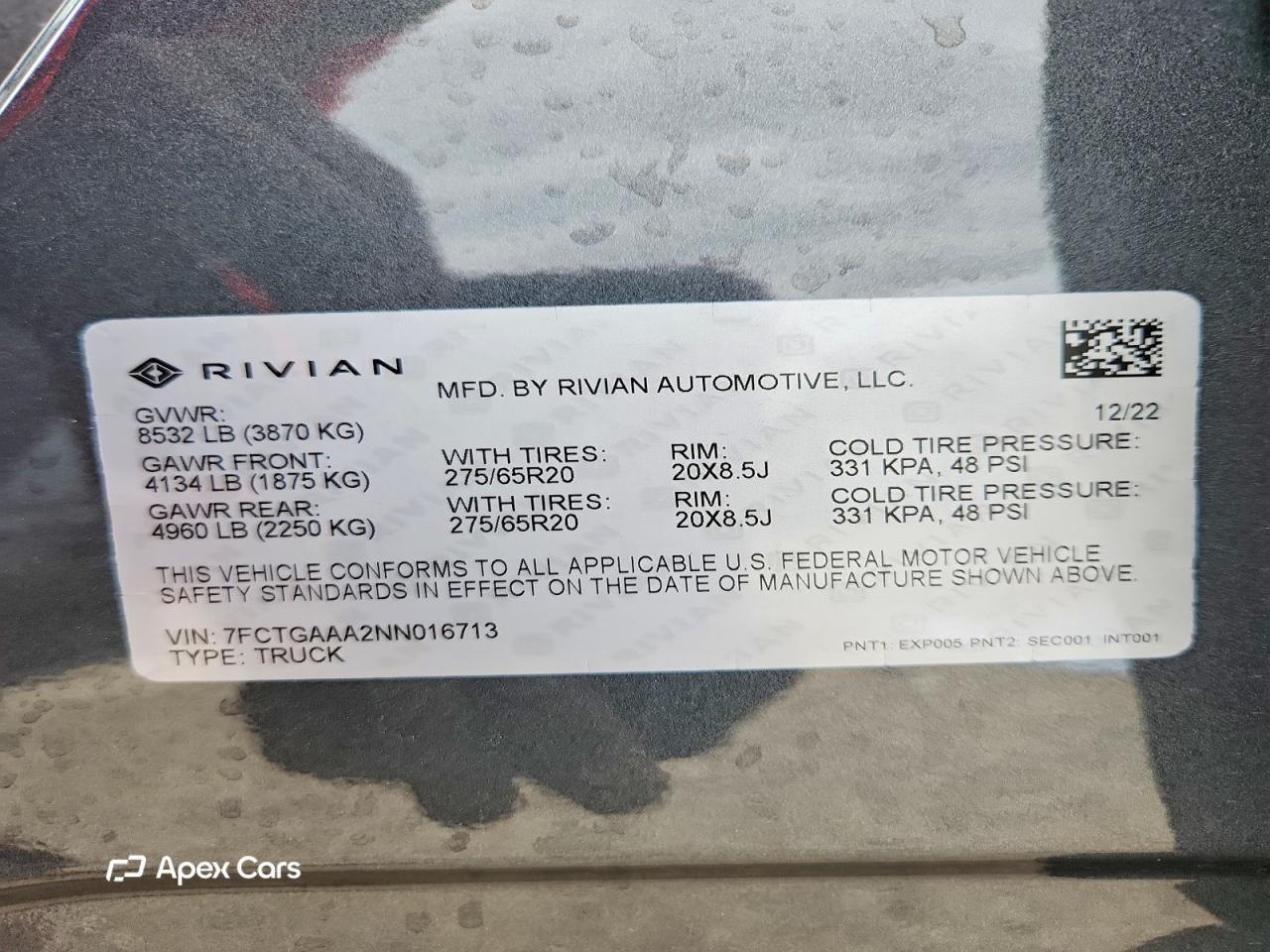 Rivian R1T 2022