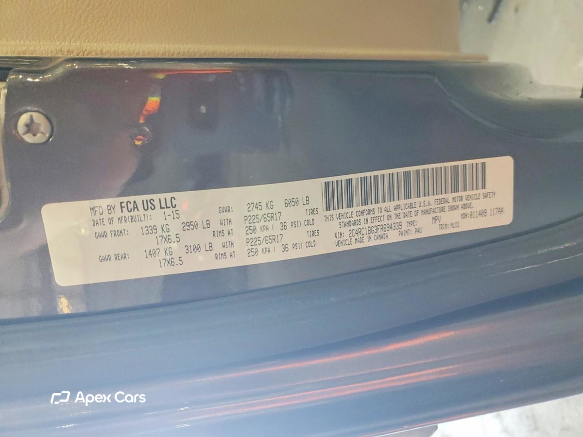 Chrysler Voyager 2015