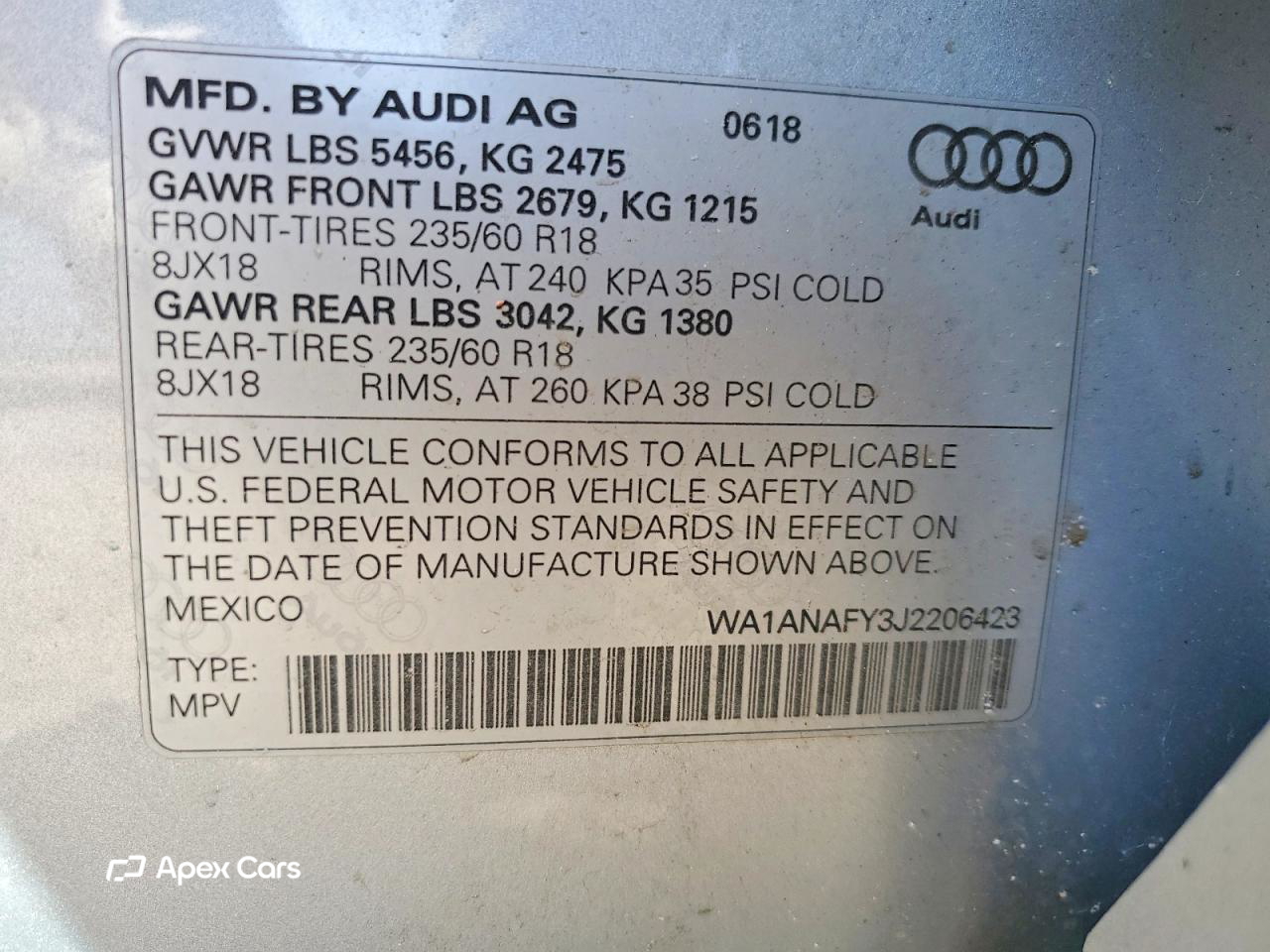 Audi Q5 2018