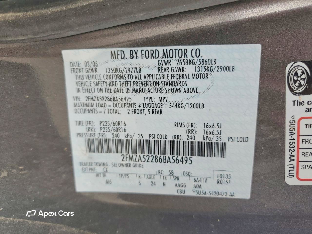 Ford Freestar 2006