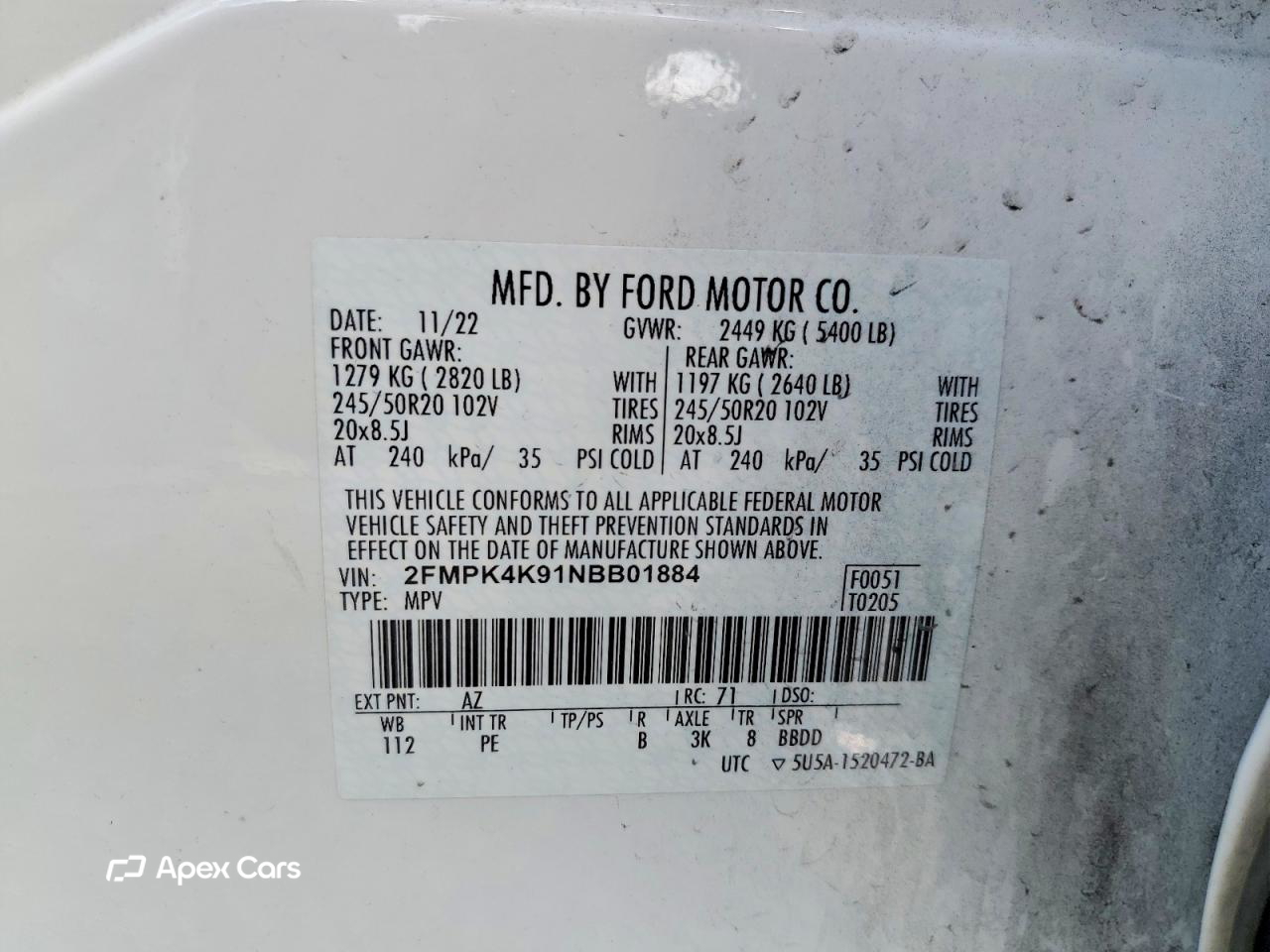 Ford Edge 2022