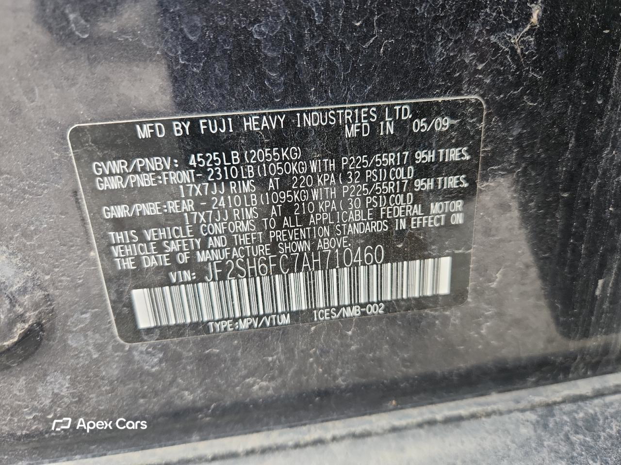 Subaru Forester 2010