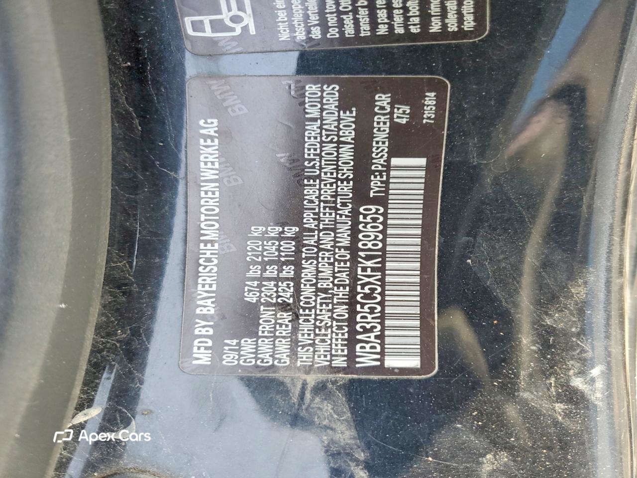BMW Series 4 2015