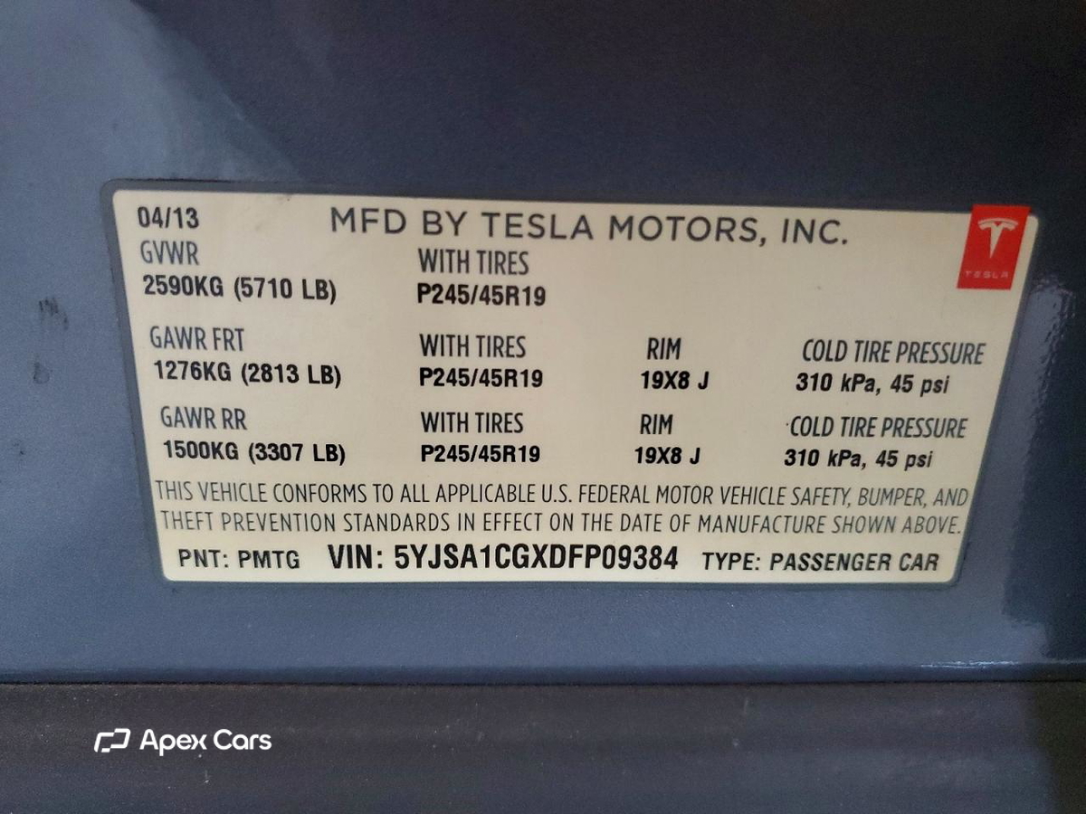 Tesla Model S 2013