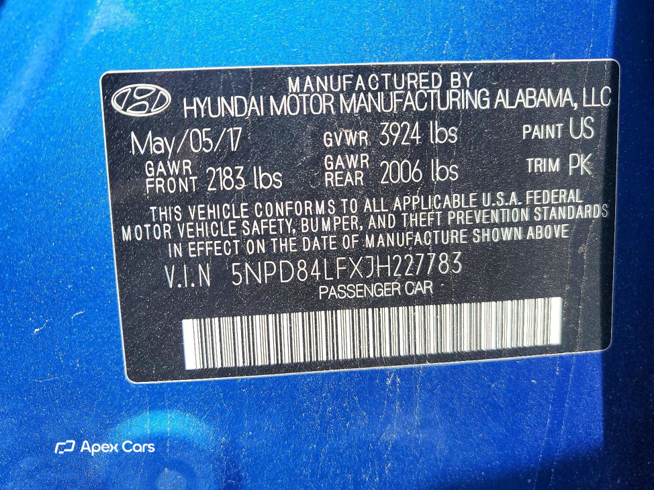 Hyundai Elantra 2018