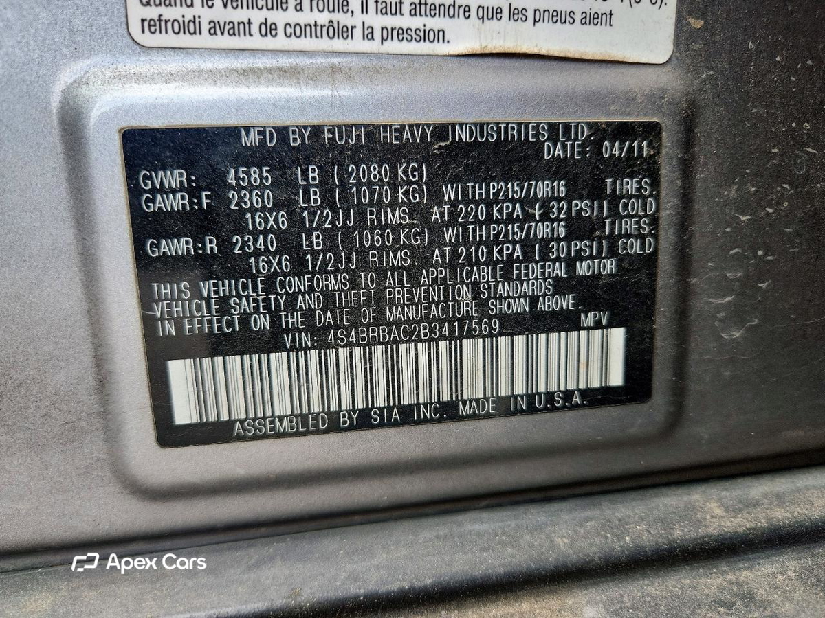 Subaru Outback 2011