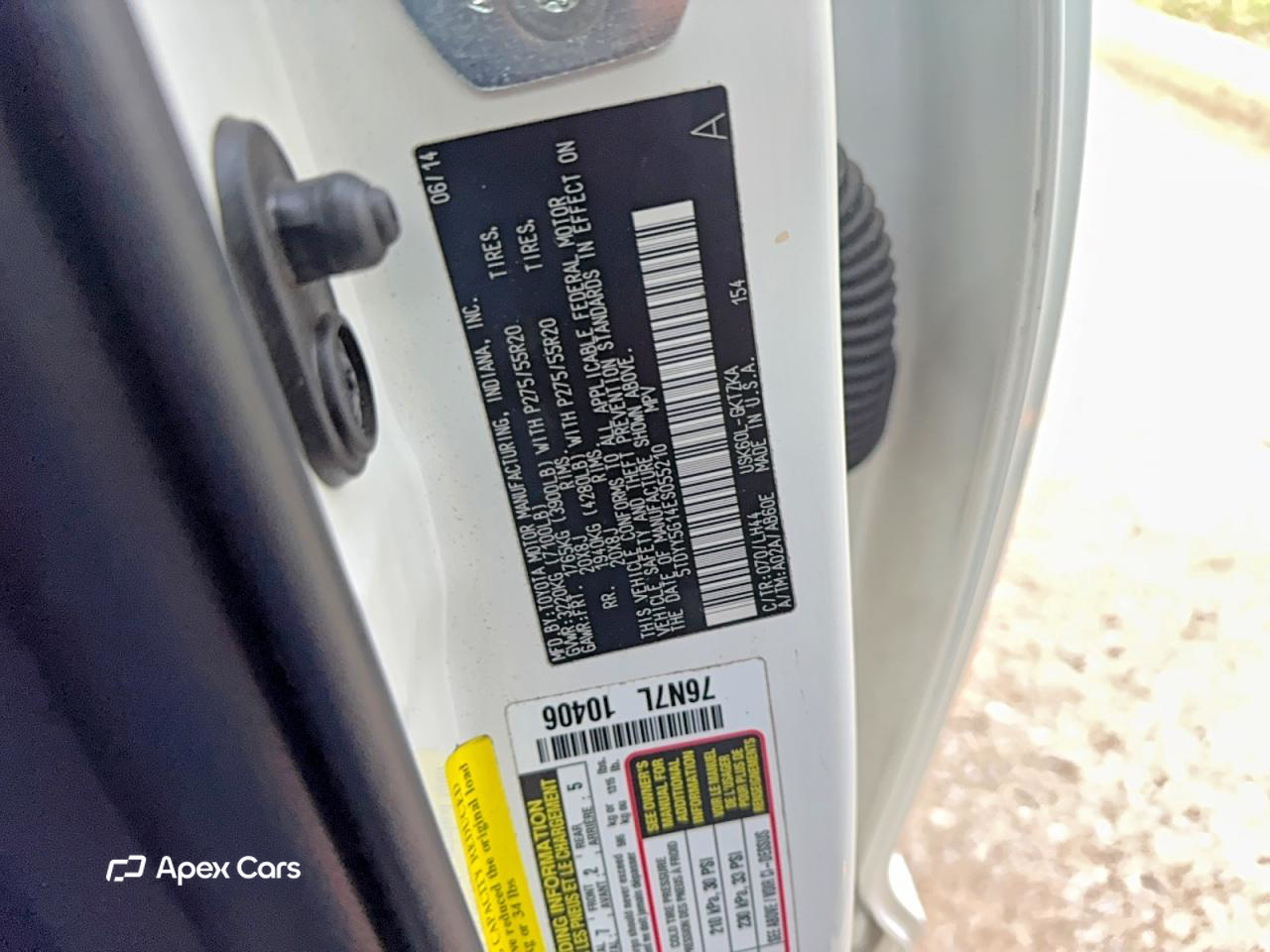 Toyota Sequoia 2014