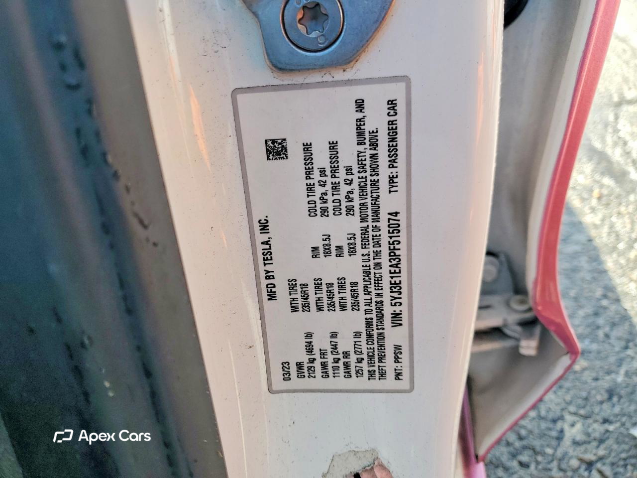 Tesla Model 3 2023