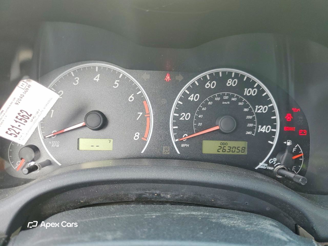 Toyota Corolla 2012