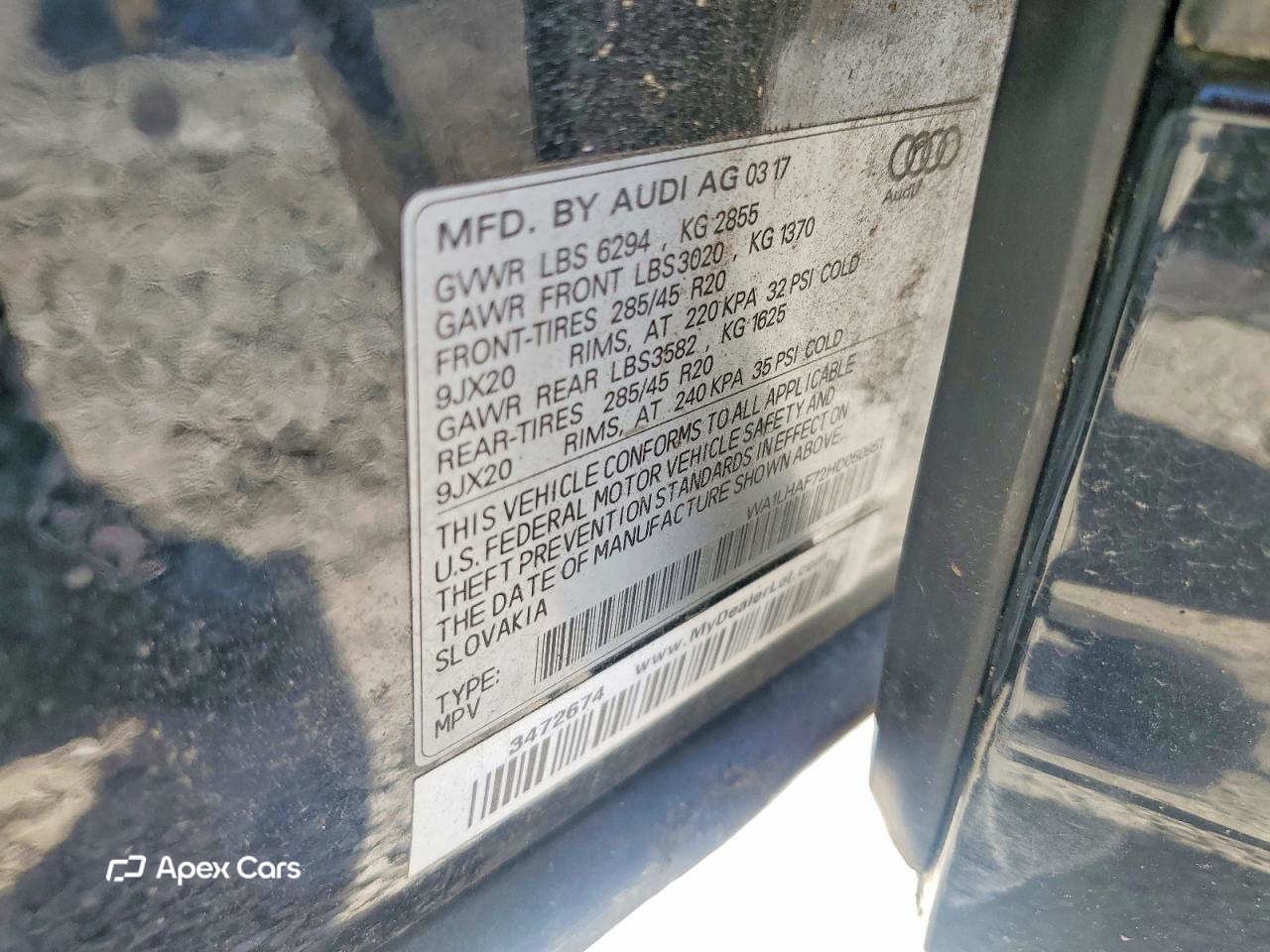 Audi Q7 2017