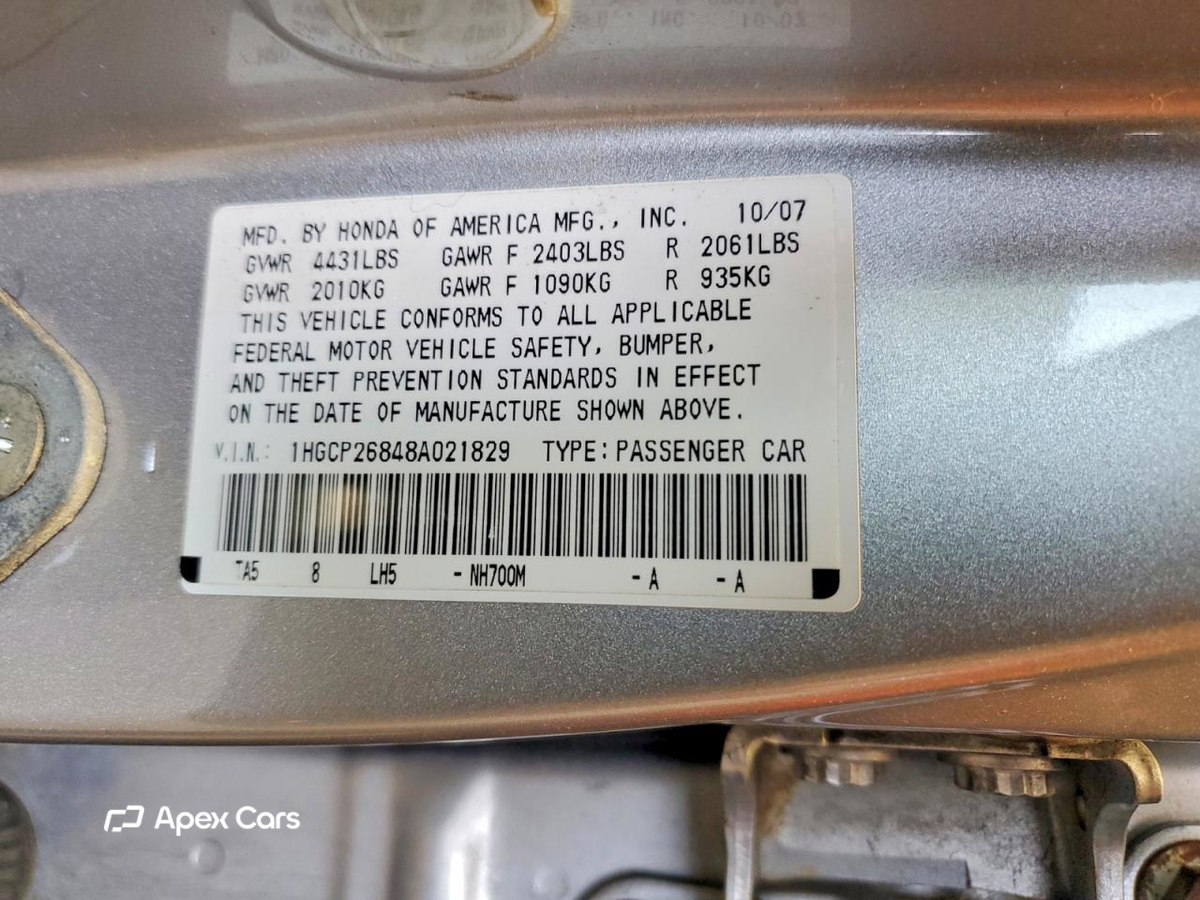 Honda Accord 2008
