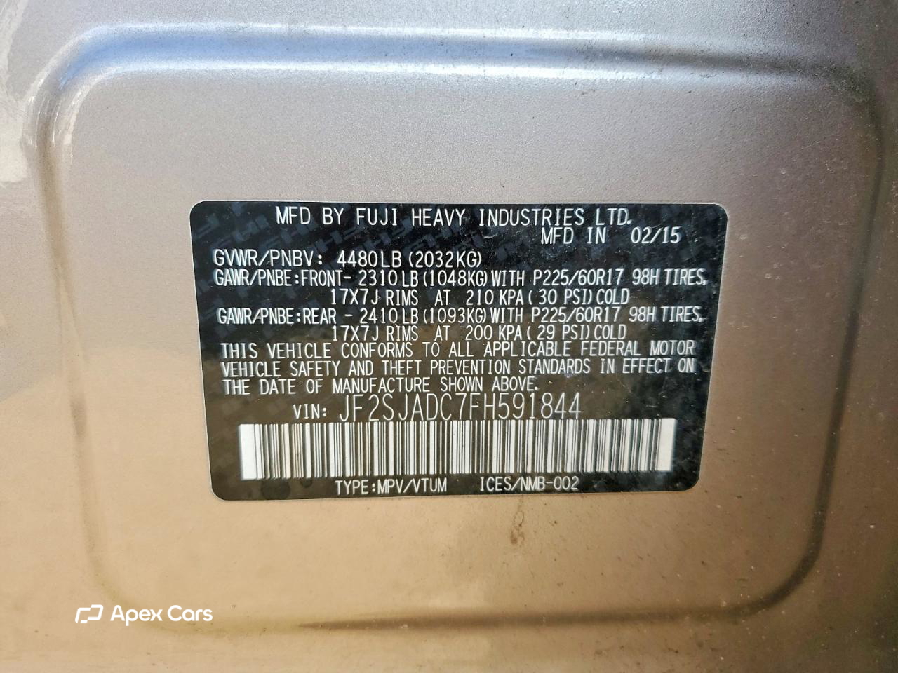 Subaru Forester 2015