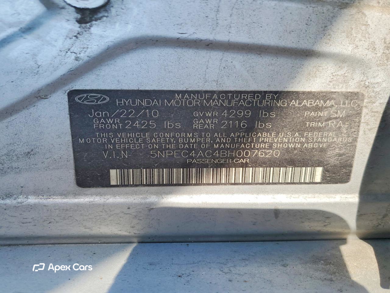 Hyundai Sonata 2011