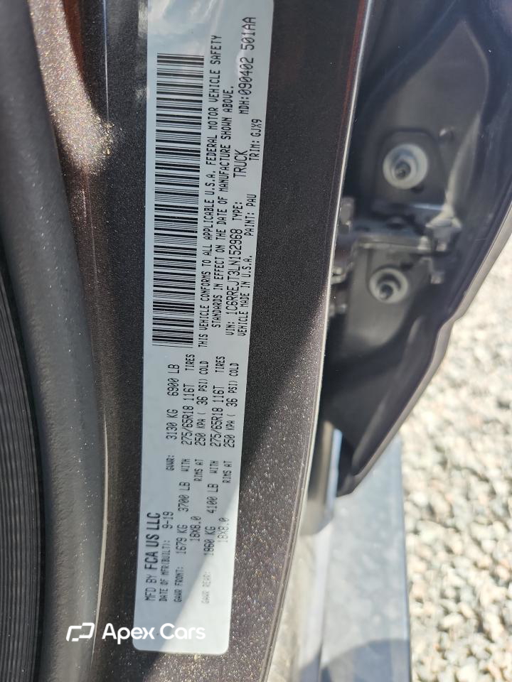 RAM 1500 2020