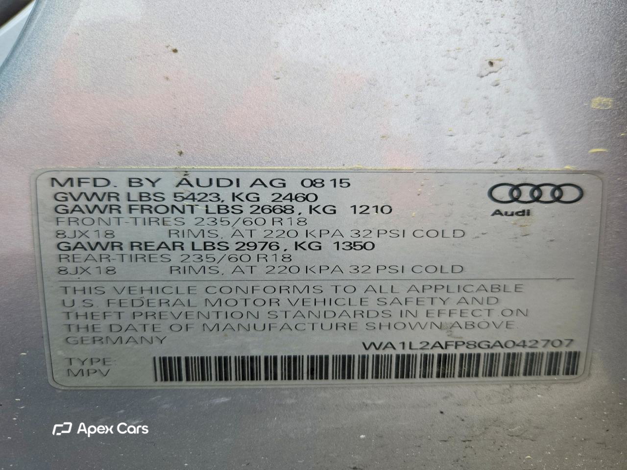 Audi Q5 2016