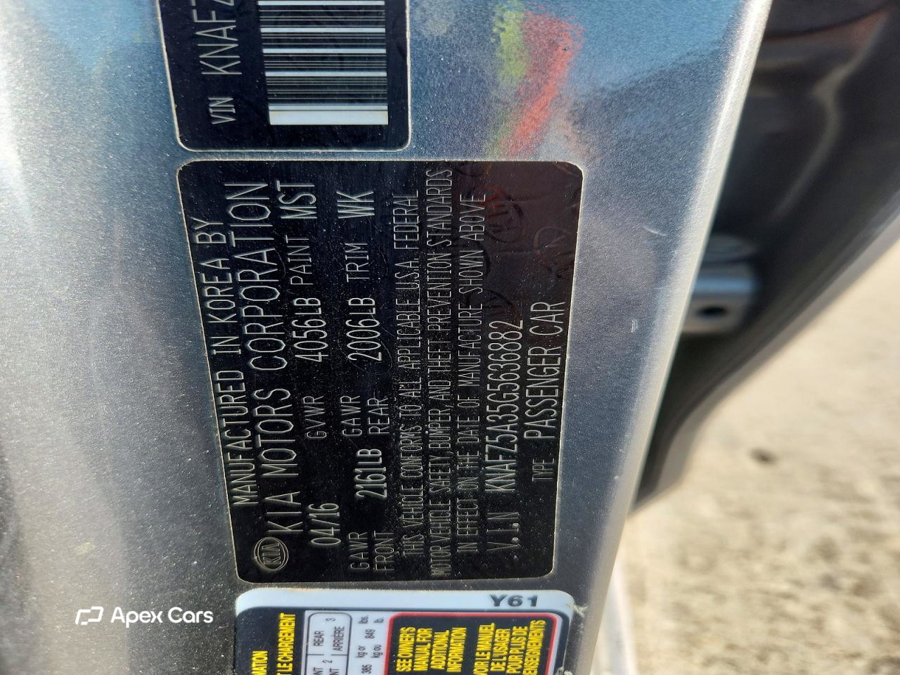 Kia Forte 2016