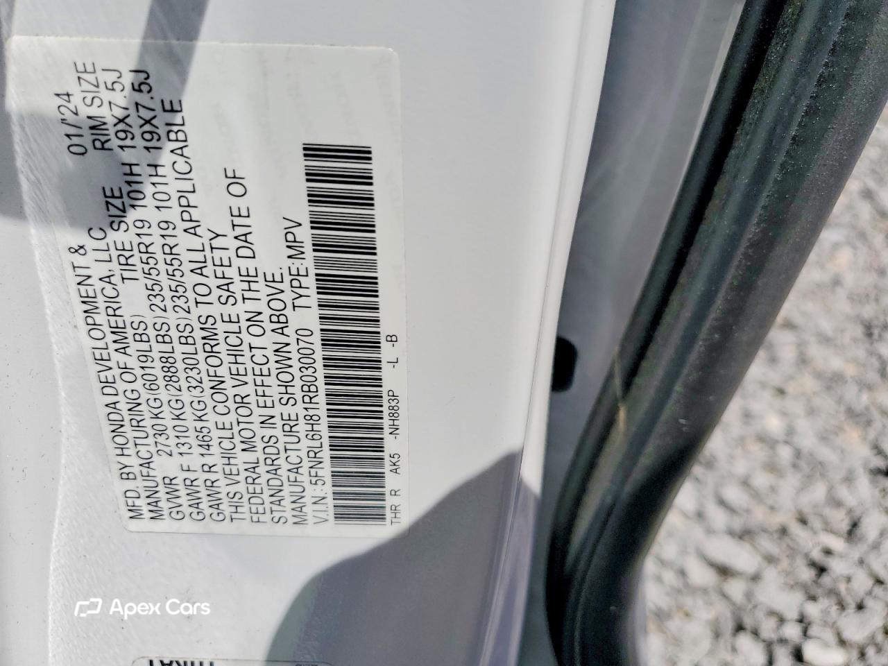 Honda Odyssey 2024