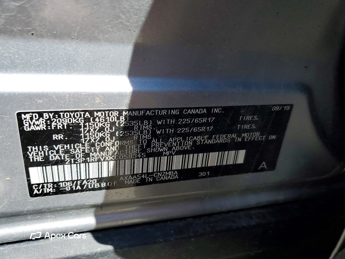 Toyota RAV 4 2019