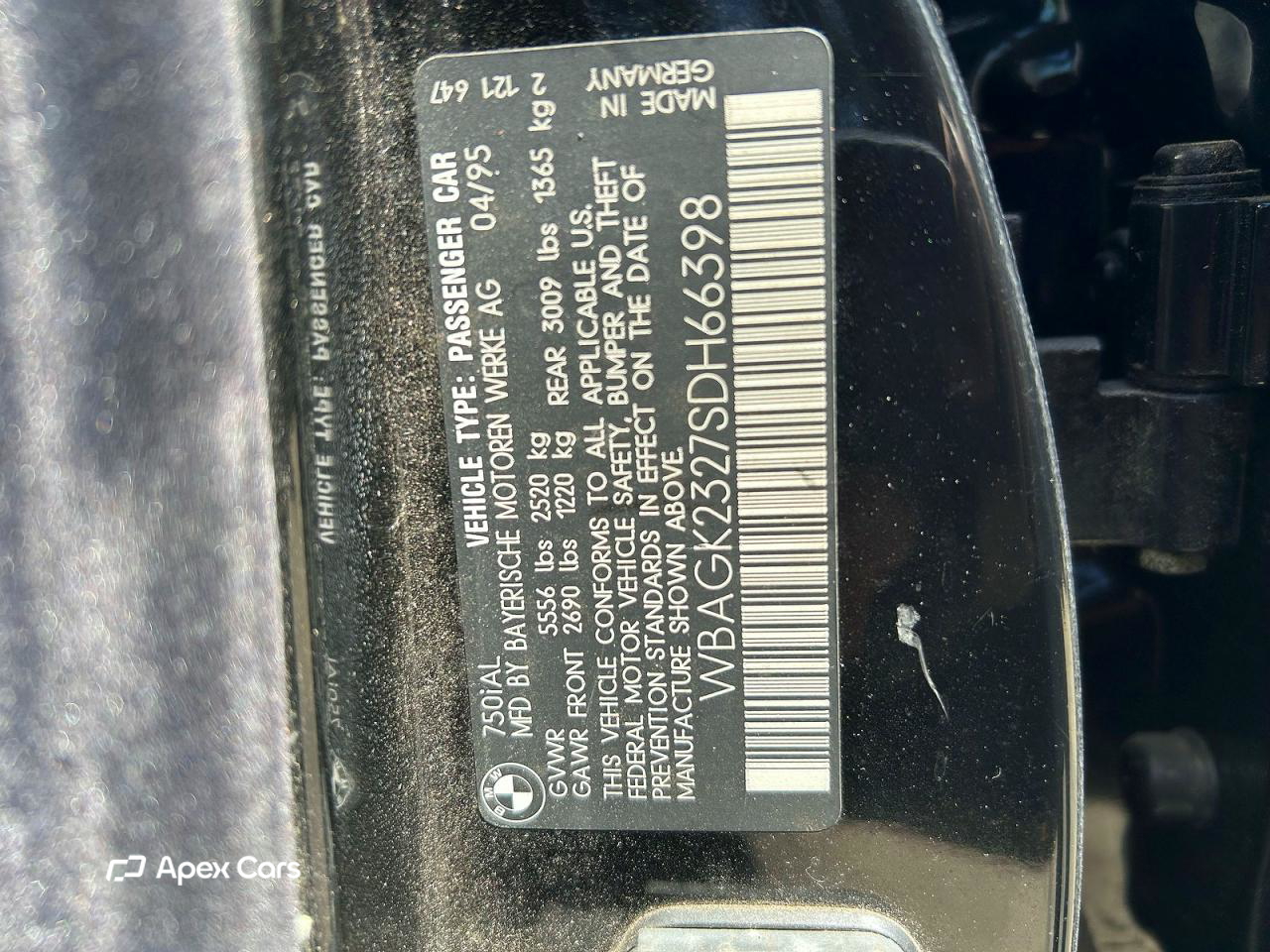 BMW Series 7 1995