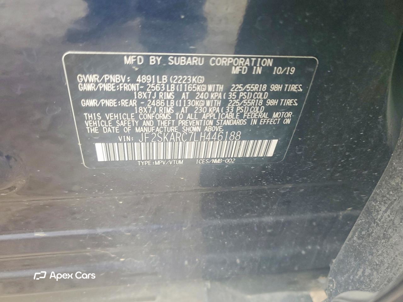 Subaru Forester 2020