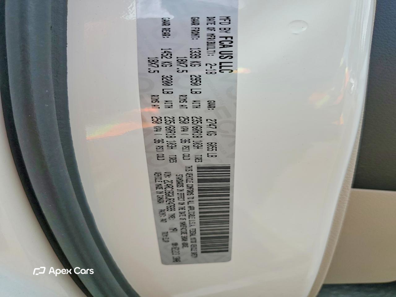 Chrysler Pacifica 2018