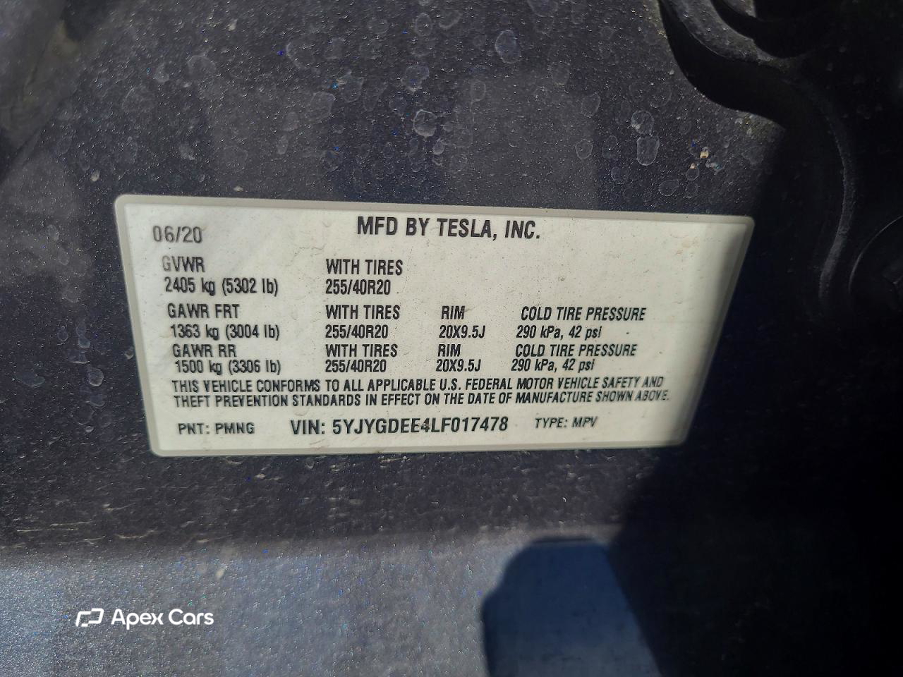 Tesla Model Y 2020