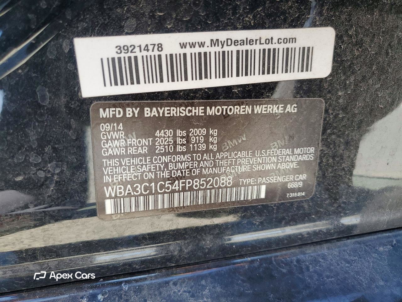 BMW Series 3 2015