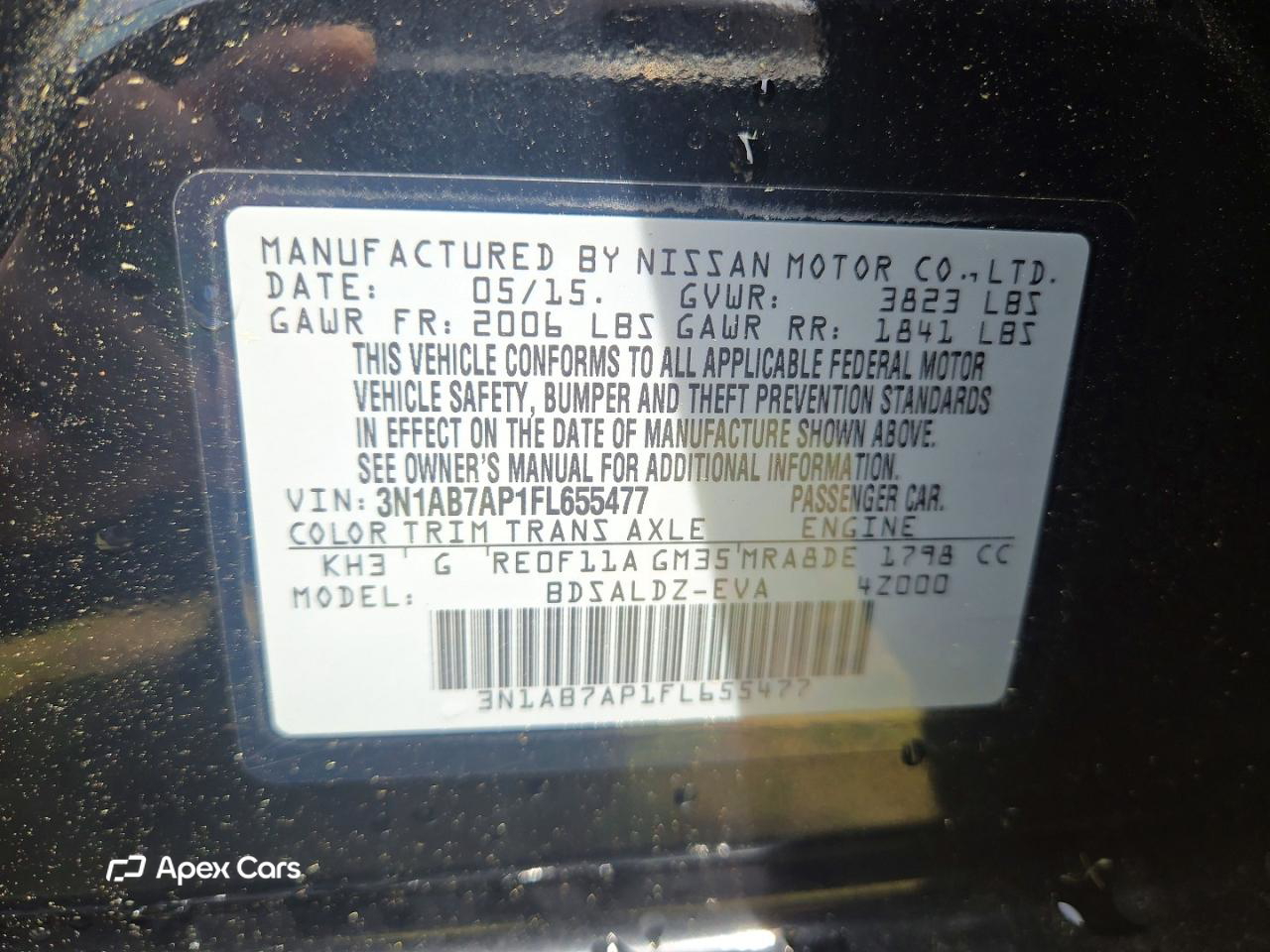 Nissan Sentra 2015
