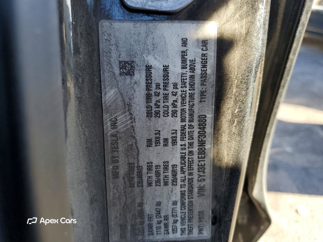 Tesla Model 3 2022