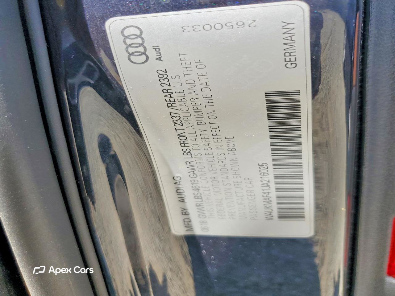 Audi A4 2018