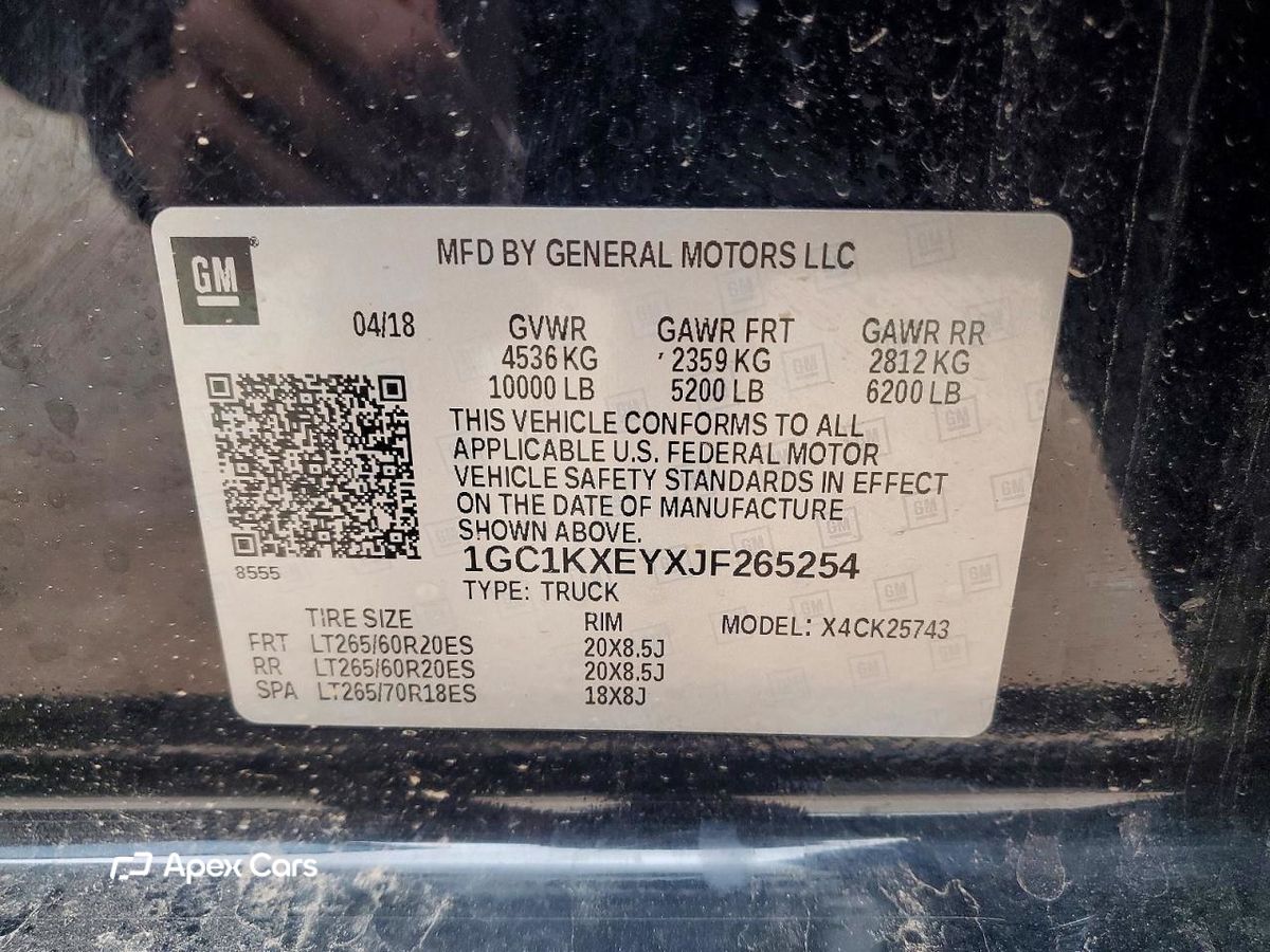 Chevrolet Silverado 2018