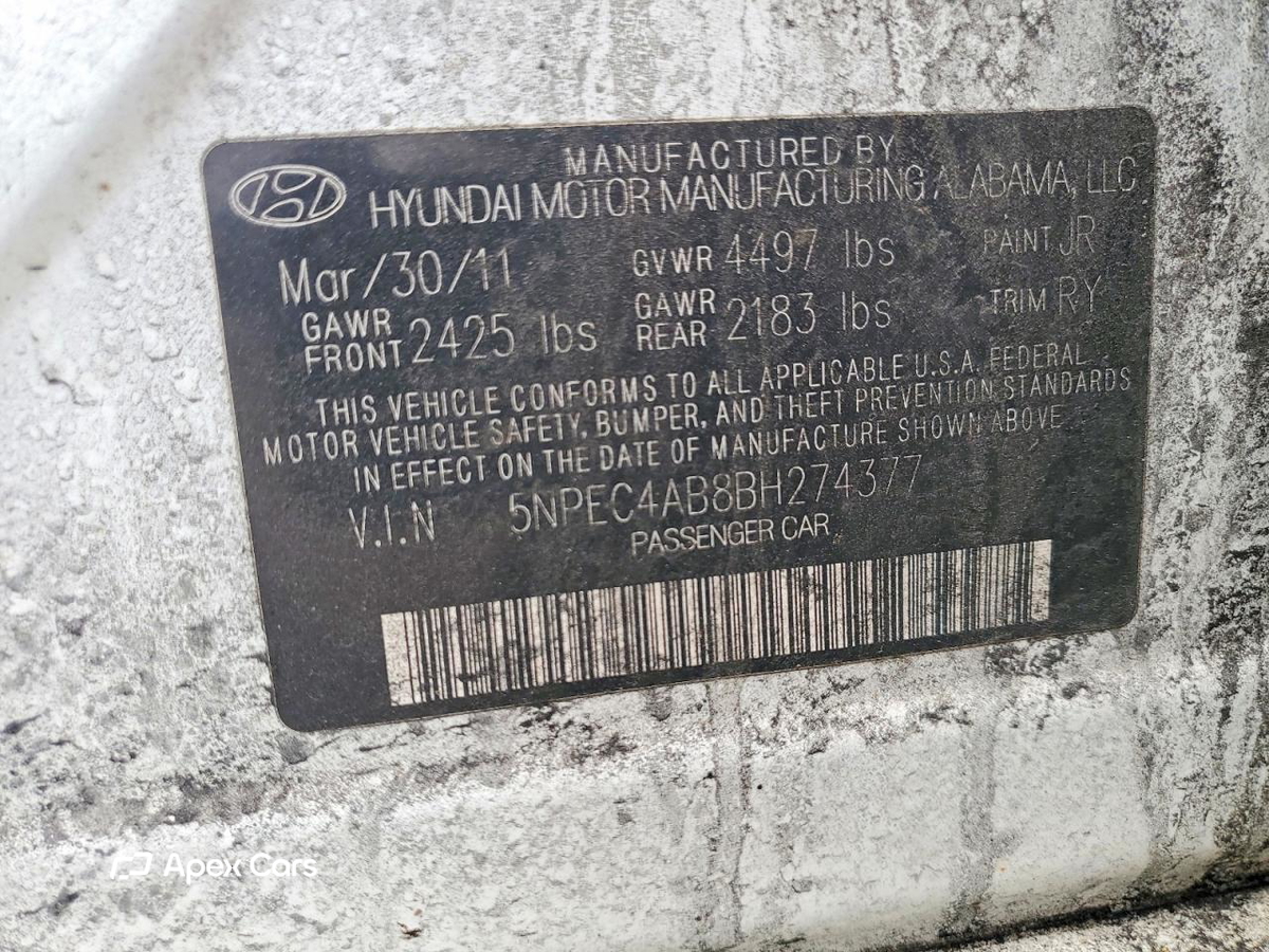 Hyundai Sonata 2011