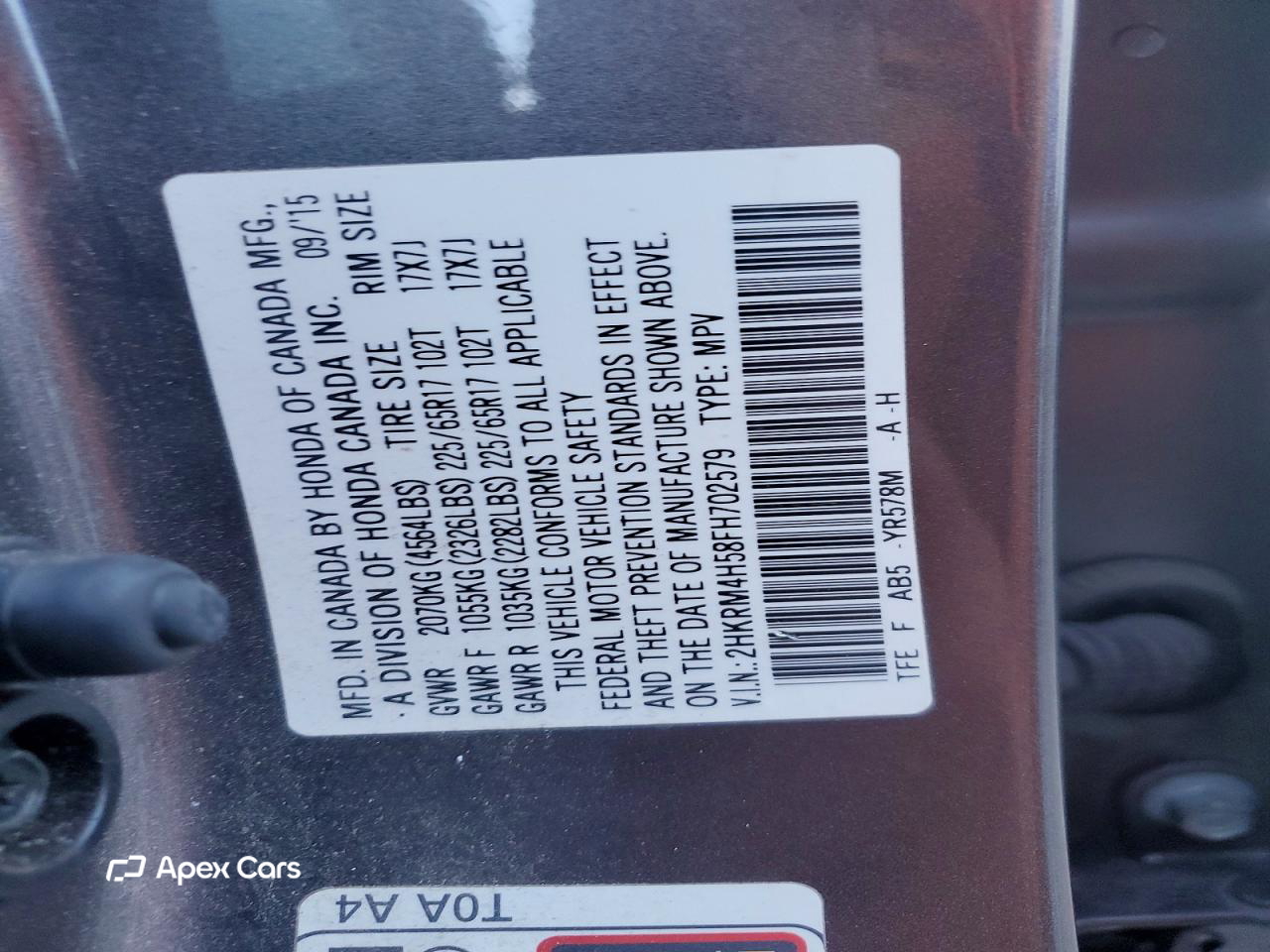 Honda CR-V 2015