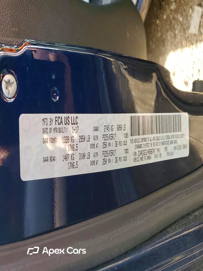 Dodge Caravan 2017