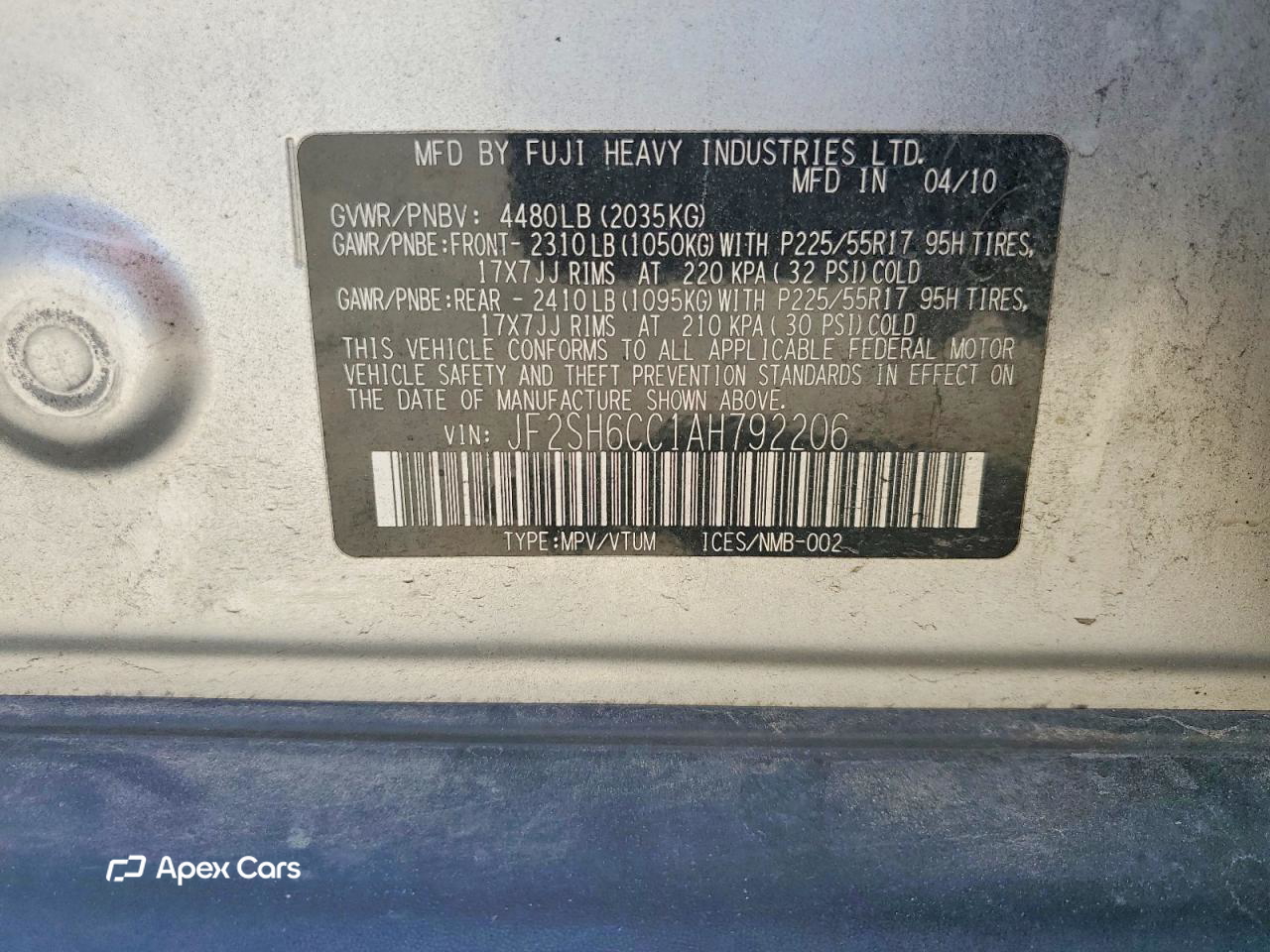 Subaru Forester 2010