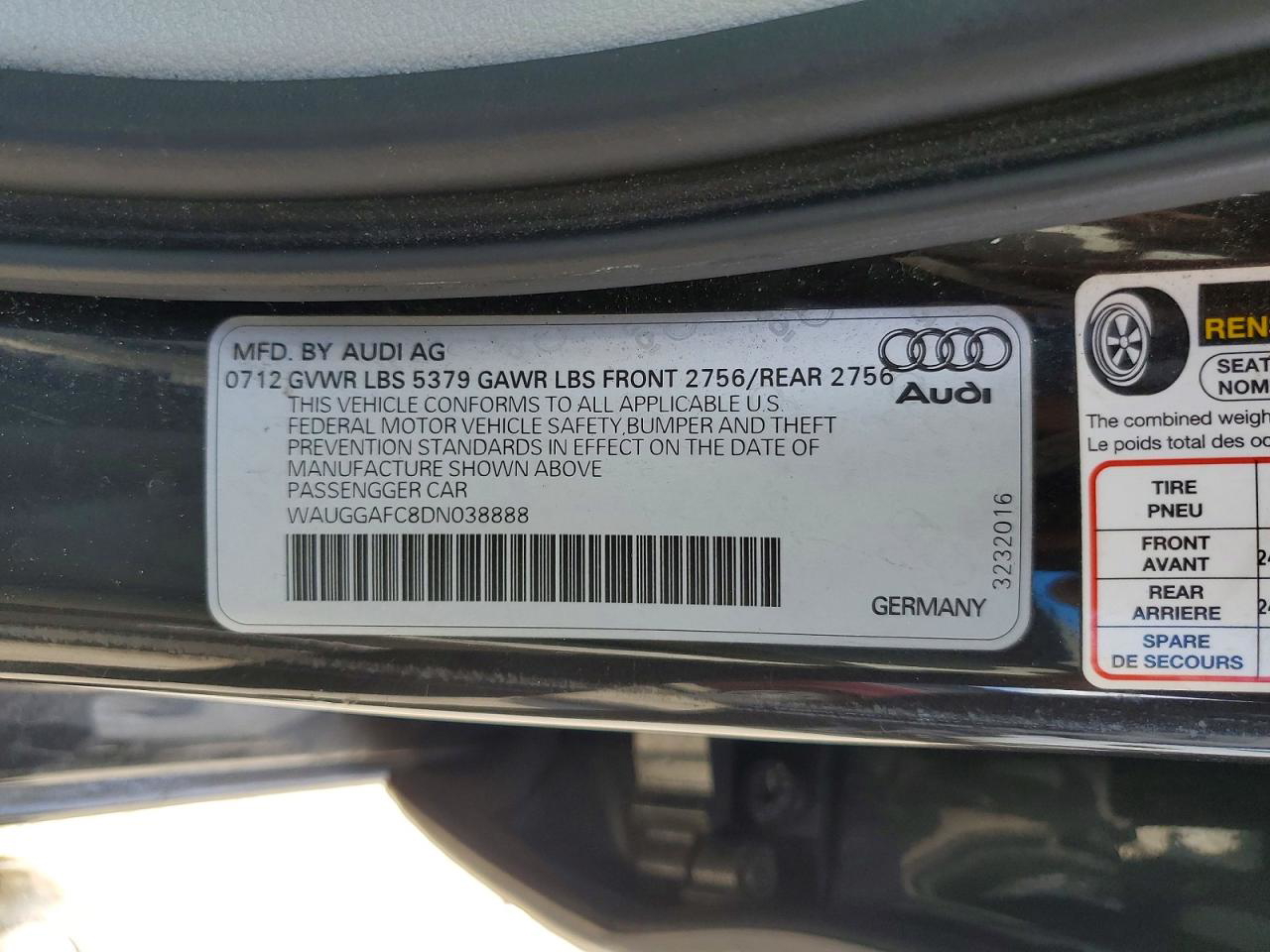 Audi A6 2013