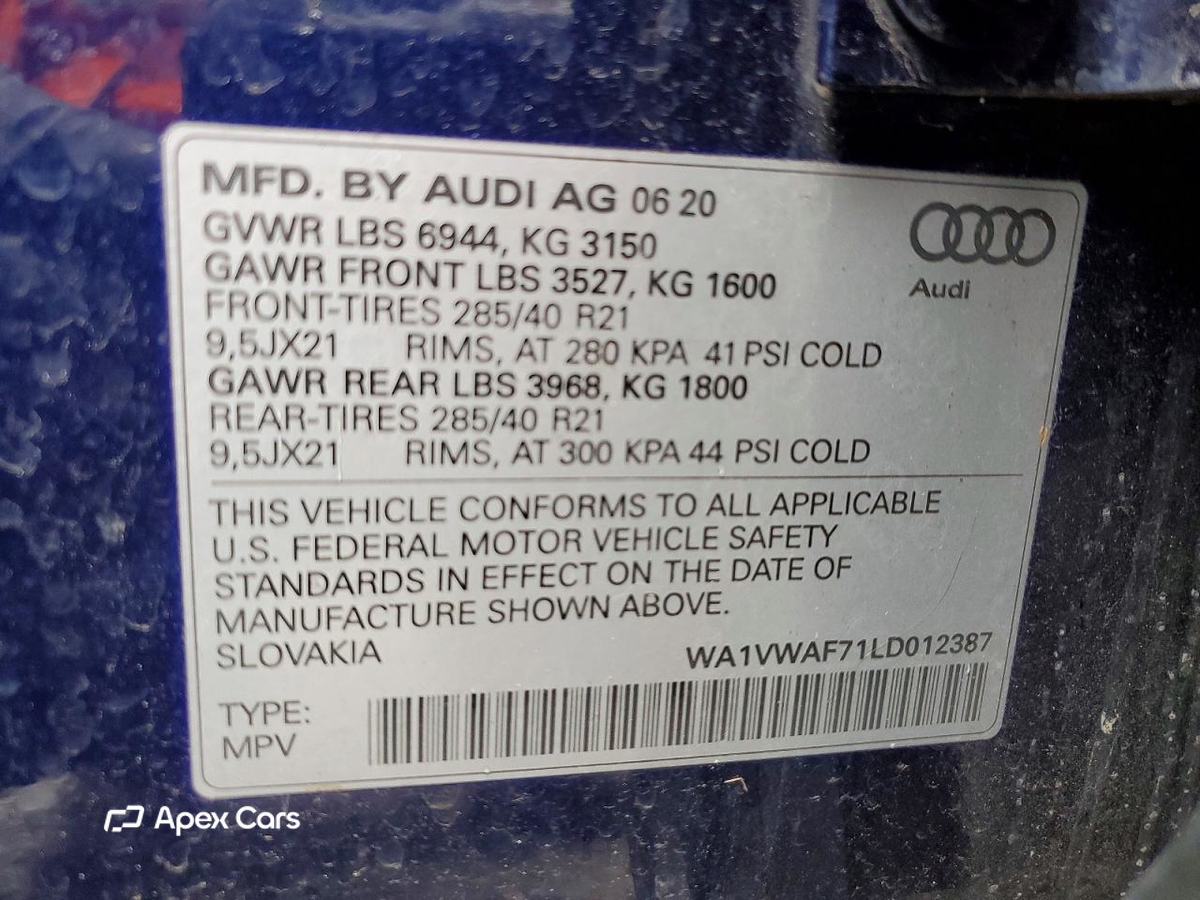 Audi SQ7 2020