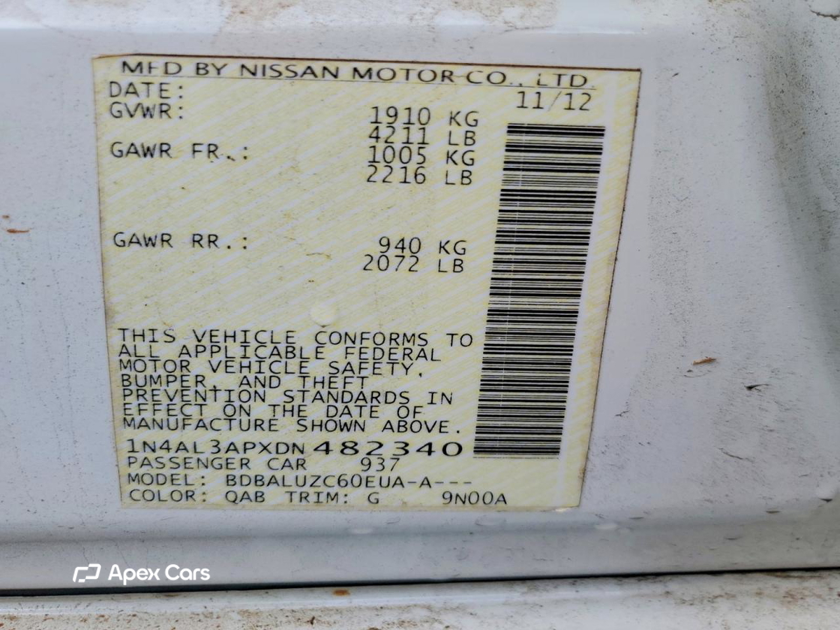 Nissan Altima 2013
