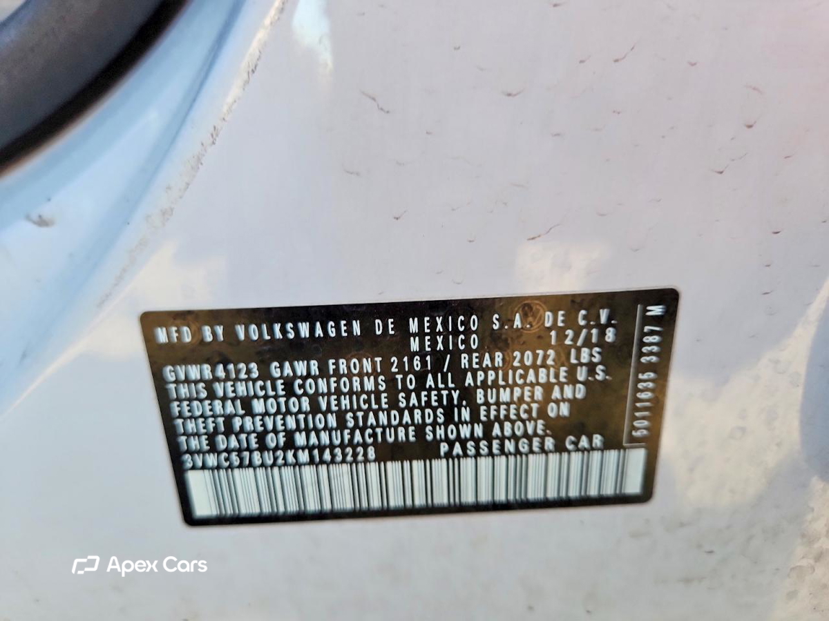 Volkswagen Jetta 2019