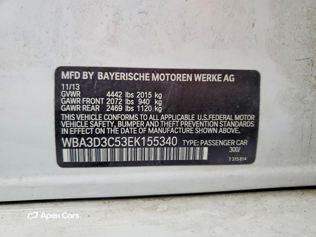 BMW Series 3 2014