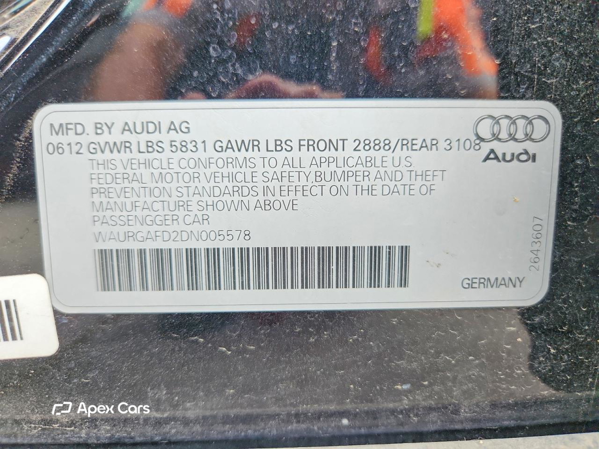 Audi A8 2013