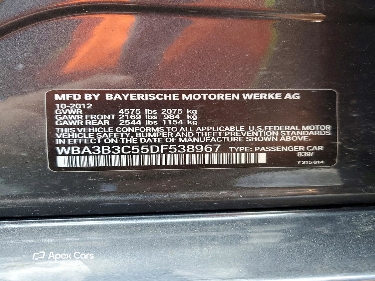 BMW Series 3 2013