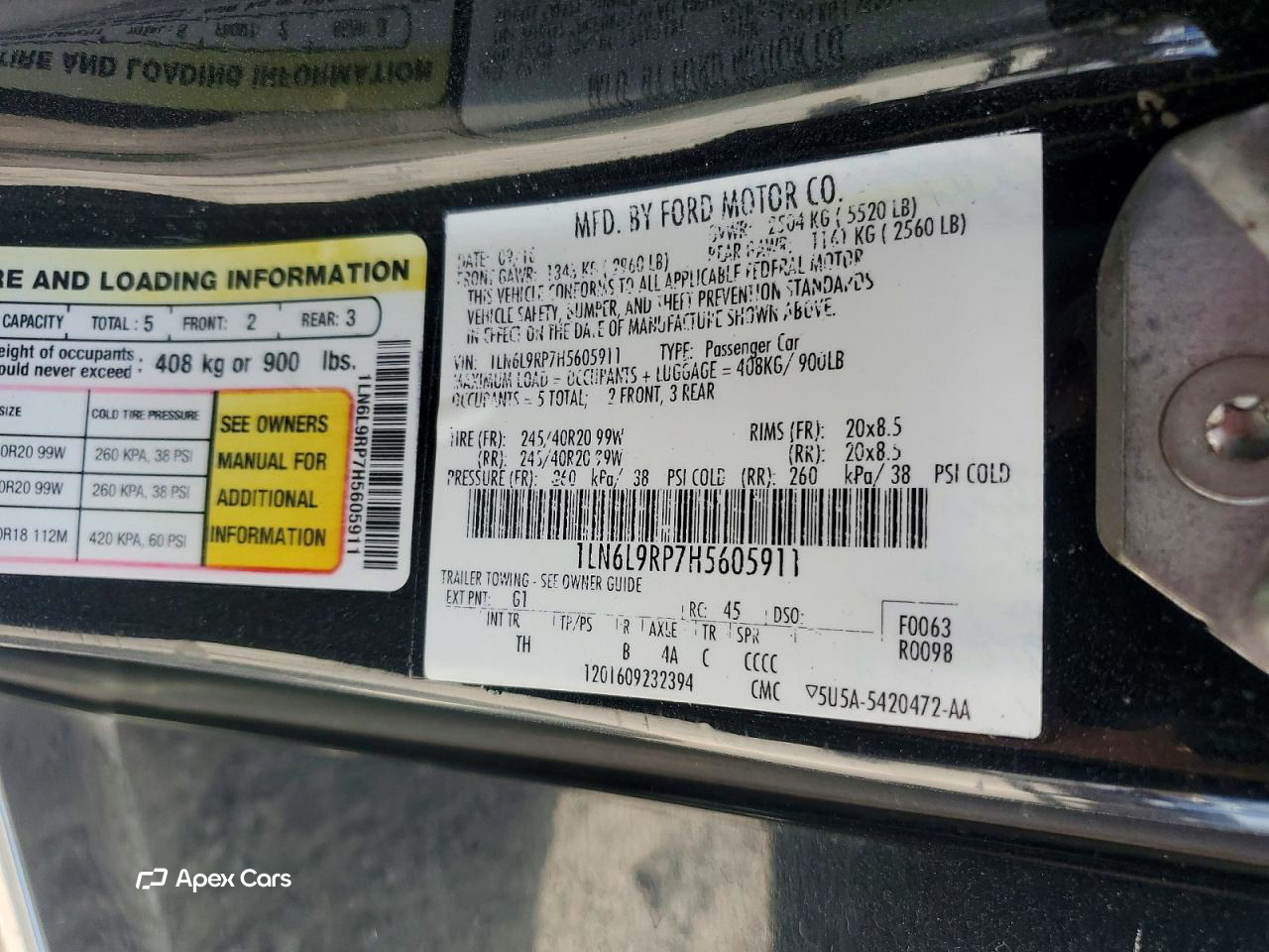 Lincoln Continental 2017