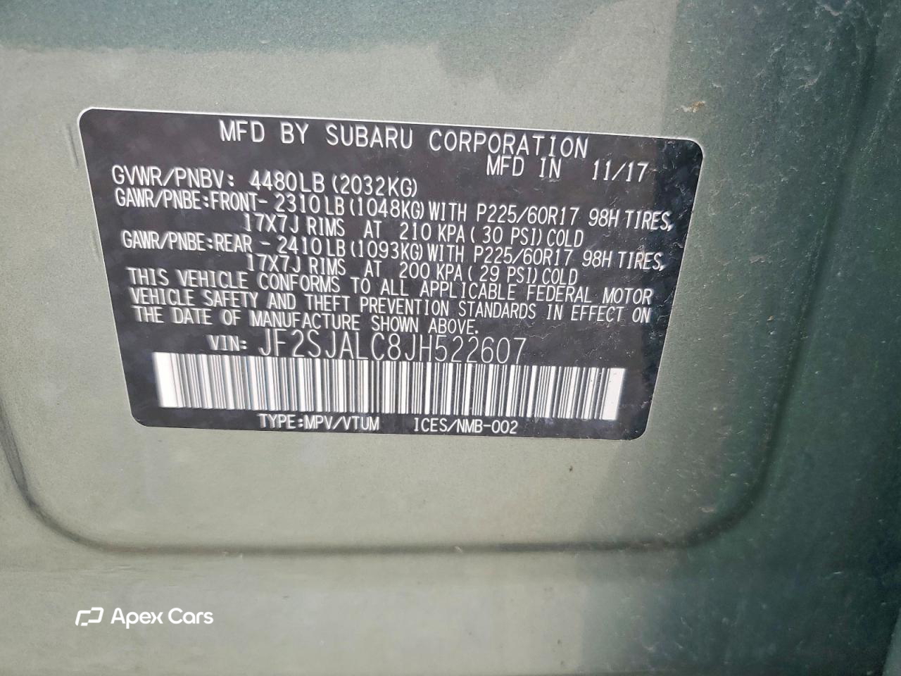 Subaru Forester 2018