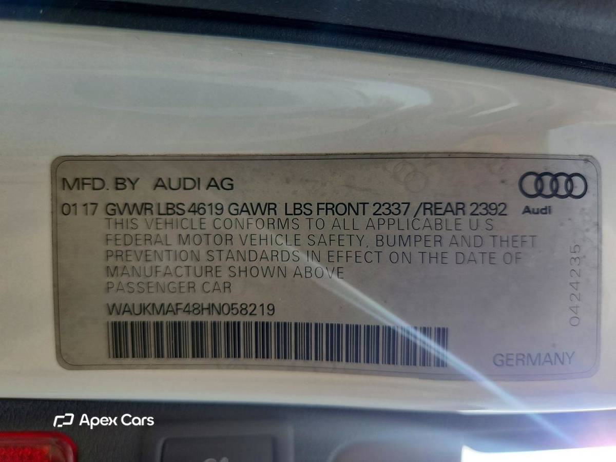 Audi A4 2017