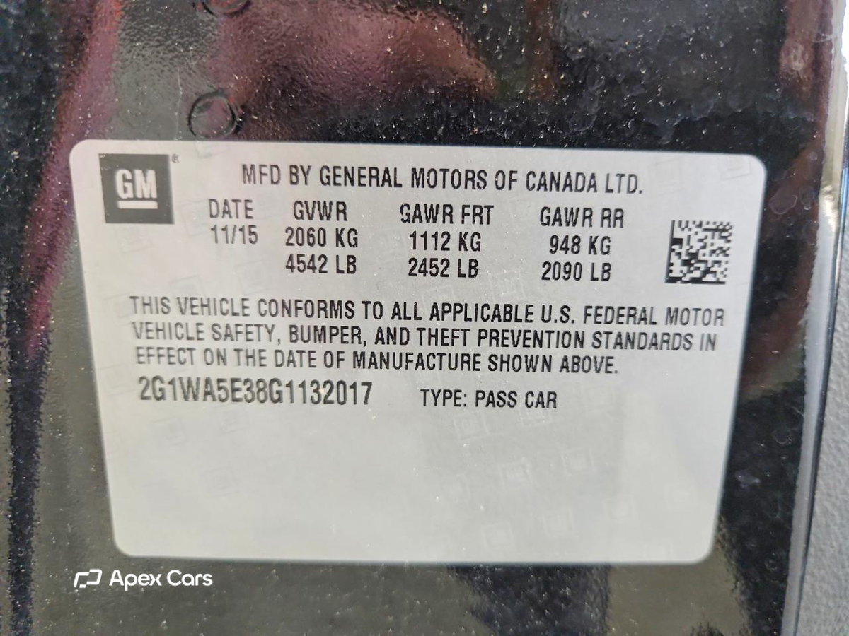 Chevrolet Impala 2016