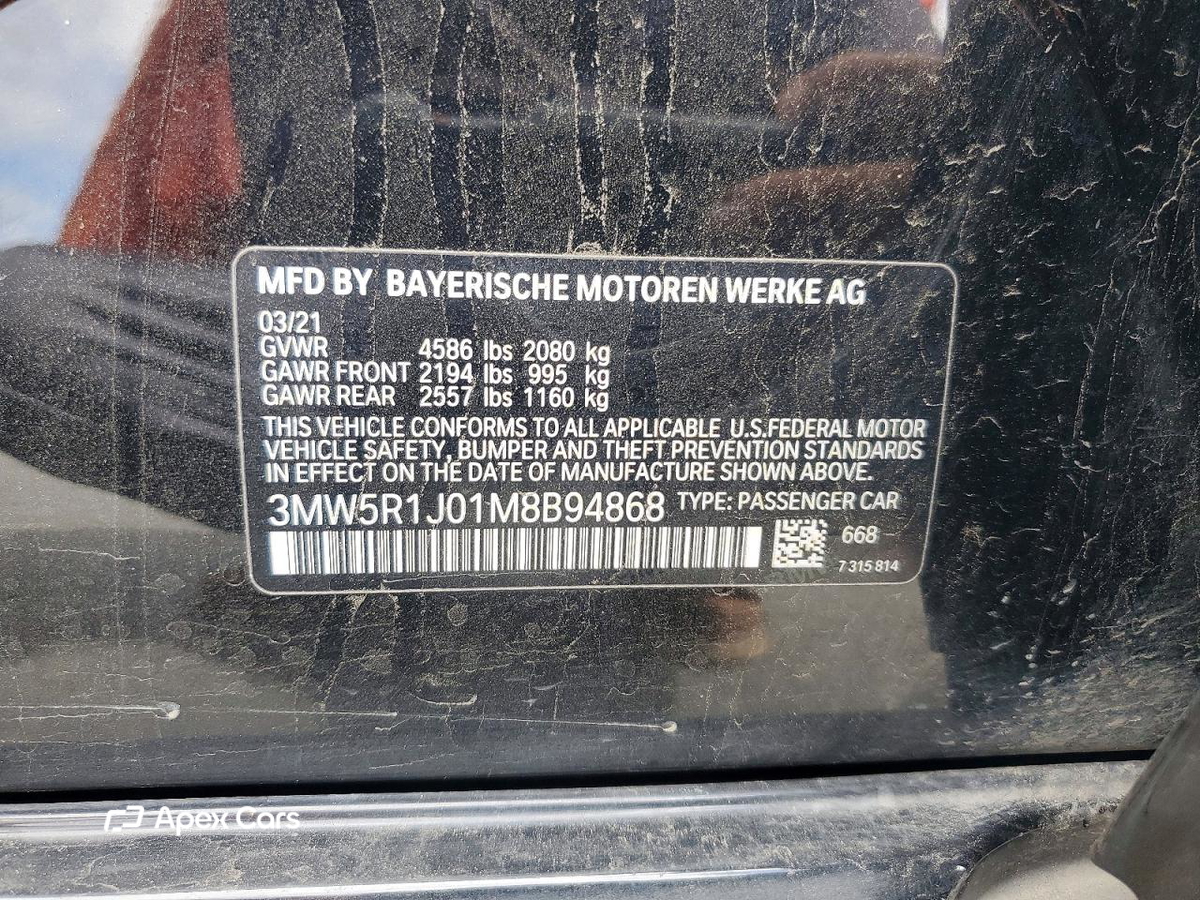 BMW Series 3 2021