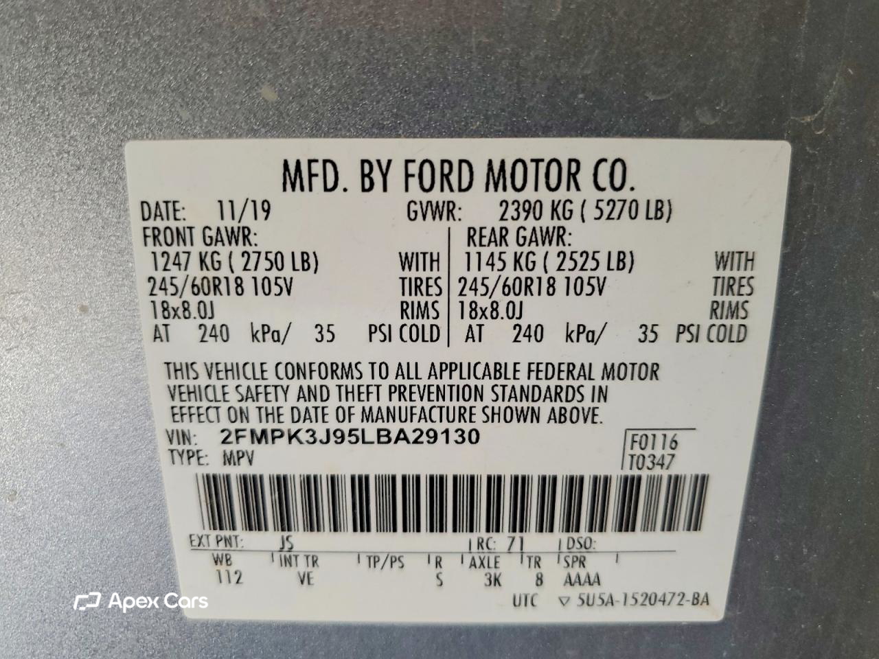 Ford Edge 2020