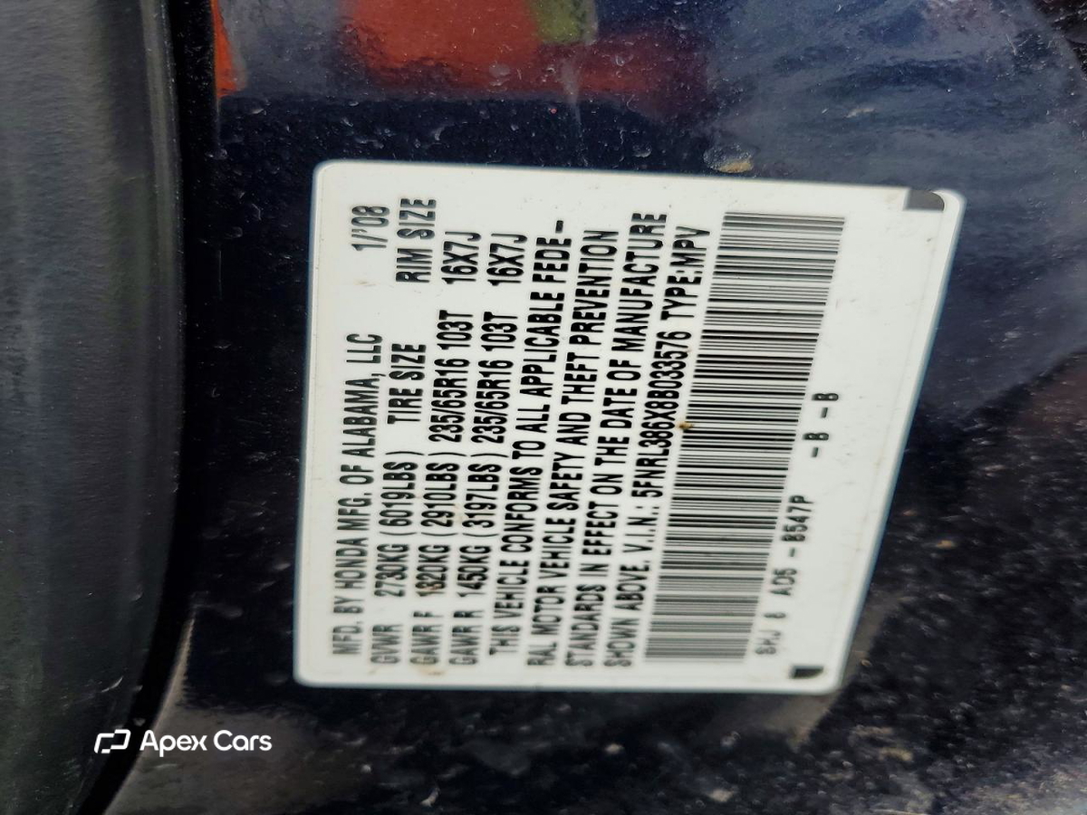 Honda Odyssey 2008