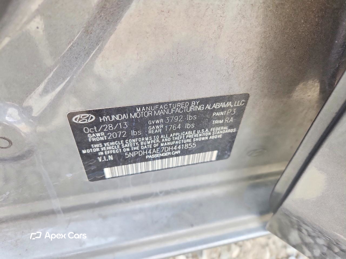 Hyundai Elantra 2013